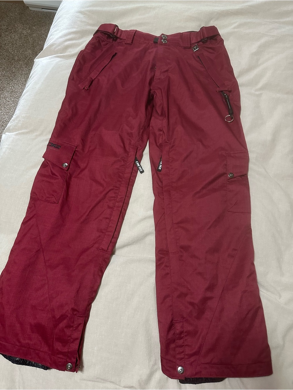Ride Burgundy Snowboard Pants